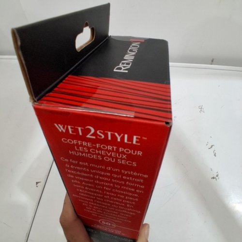 REMINGTON PRO WET2STYLE FLAT IRON, SAFE FOR DAMP HAIR - 1 3/4" - ROSE (MODEL: S25A10) image 4