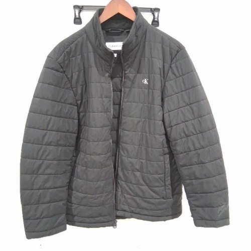 MEN'S CALVIN KLEIN QUILTED JACKET - LARGE - BLACK (STYLE: 1808802) image 2