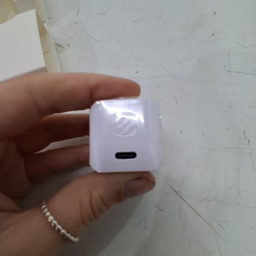 SCOSCHE USB-C FAST MINI CUBE CHARGER -20W - WHITE (MODEL: HPDC20WT-SP) image 3