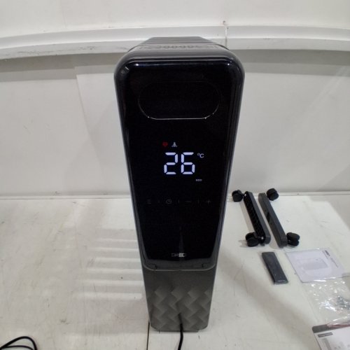 DREO OIL FILLED RADIATOR ELECTRIC RADIANT HEATER- 1500W - BLACK / DARK GREY (MODEL: OH310/DR-HSH010) image 2