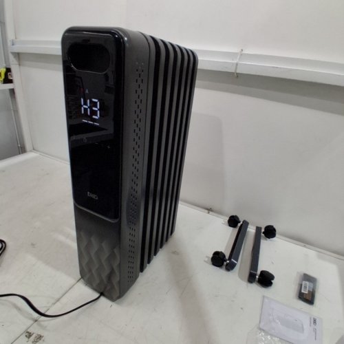 DREO OIL FILLED RADIATOR ELECTRIC RADIANT HEATER- 1500W - BLACK / DARK GREY (MODEL: OH310/DR-HSH010) image 3