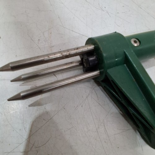WALENSEE 3 CLAW WEED PULLER - 2.75" CLAWS - SILVER/GREEN image 3