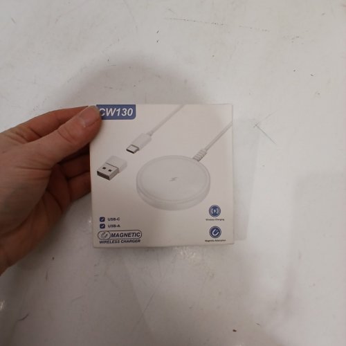 BENFEI 2-IN-1 MAGENETIC WIRELESS CHARGER USB-A / USB-C - 15W OUTPUT - WHITE - (MODEL: CW130) image 2