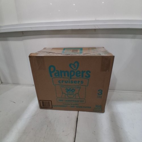 168PK PAMPERS CRUISERS DISPOSABLE BABY DIAPERS - SIZE 3 (16-28LBS) image 3