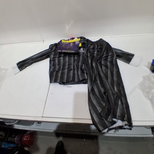 3PC GIRL'S RUBIES WEDNESDAY ADDAMS NEVERMORE ACADEMY SCHOOL UNIFORM COSTUME - MEDIUM (8-10) (STYLE: 1000159) image 2
