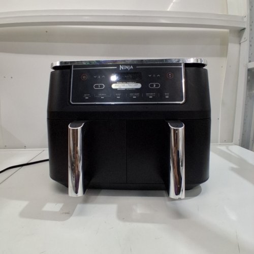 NINJA FOODI 4-IN-1 XL 2-BASKET AIR FRYER WITH DUAL ZONE TECHNOLOGY - 10 QT - BLACK (MODEL: DZ300C) image 3