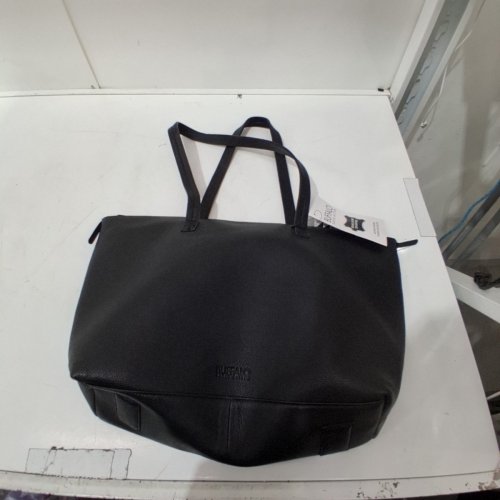 BUFFALO DAVID BITTON LEATHER TOTE SHOULDER BAG - BLACK (MODEL: 2012486) image 2