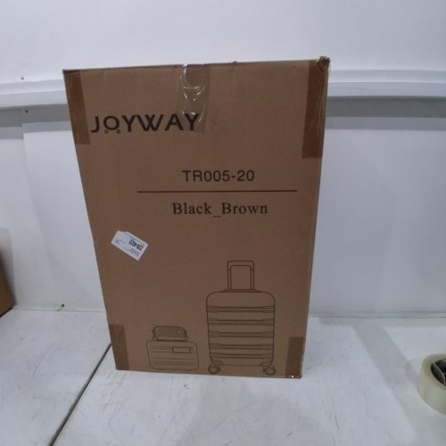 JOYWAY CARRY ON LUGGAGE WITH SPINNER WHEELS - 20" - BLACK (TR005-20) image 5