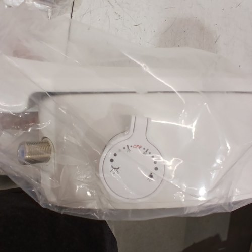 BIGCOW ELONGATED SOFT CLOSE RAISED TOILET SEAT WITH BIDET - DUAL NOZZLE (FRONTAL & REAR WASH) WITH ADJUSTABLE COLD WATER PRESSURE AND STAINLESS-STEEL INLET - 18.5" X 14.2" X 3" BASE - WHITE (MODEL: P5033) image 5