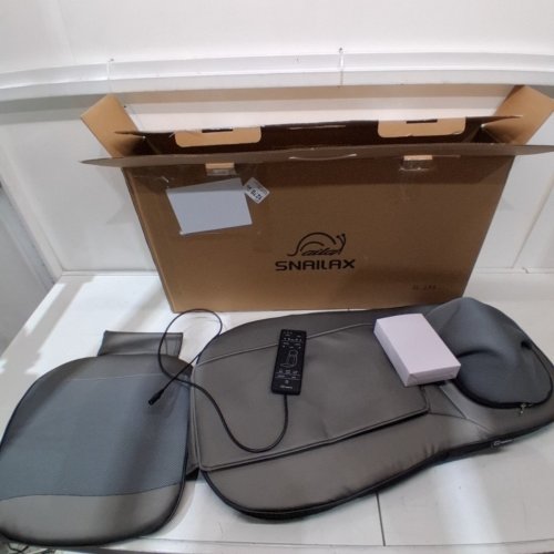 SNAILAX SHIATSU NECK & BACK MASSAGER MASSAGE CHAIR PAD WITH HEAT - SL-233 image 3