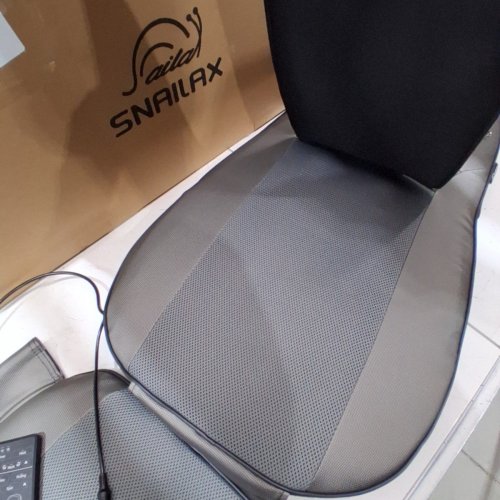 SNAILAX SHIATSU NECK & BACK MASSAGER MASSAGE CHAIR PAD WITH HEAT - SL-233 image 4