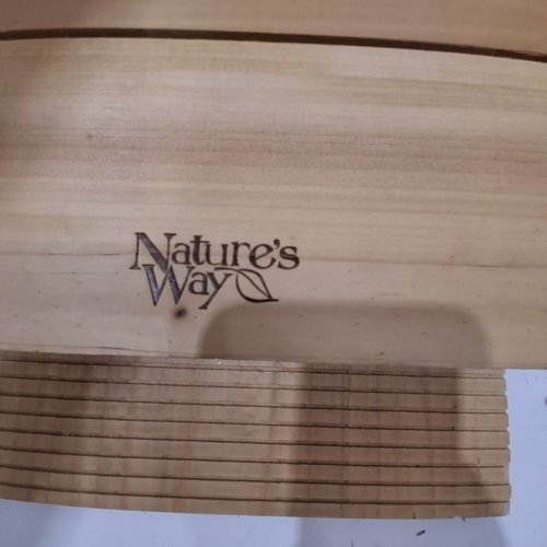 NATURE'S WAY TRIPLE CHAMBER CEDAR BAT HOUSE - 20.5" X 12" X 5" - NATURAL WOOD image 2