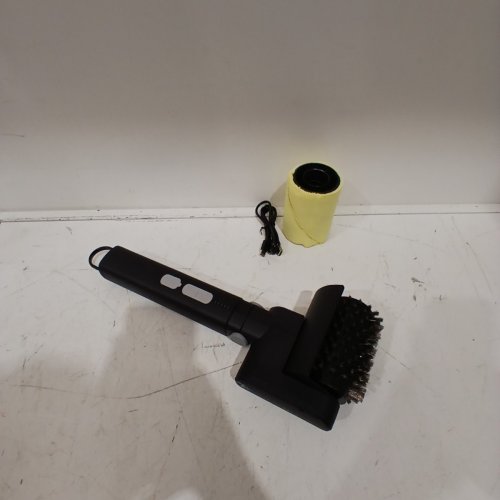 LEEBEIN ELECTRIC RECHARGABLE GRILL CLEANER BRUSH WITH 3 HEAD OPTIONS - BLACK (MODEL: LZ-8054A) image 3