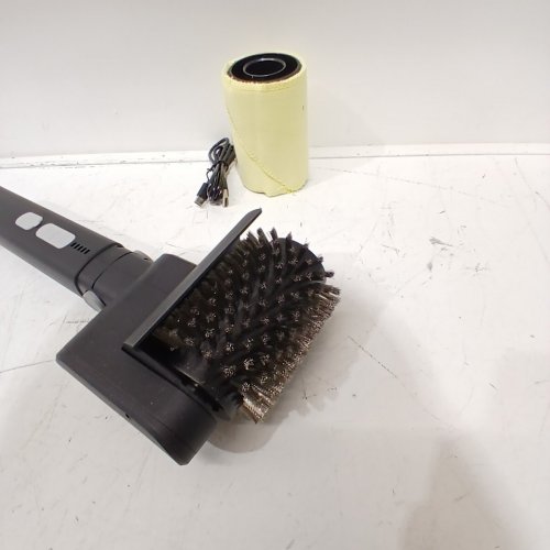 LEEBEIN ELECTRIC RECHARGABLE GRILL CLEANER BRUSH WITH 3 HEAD OPTIONS - BLACK (MODEL: LZ-8054A) image 4