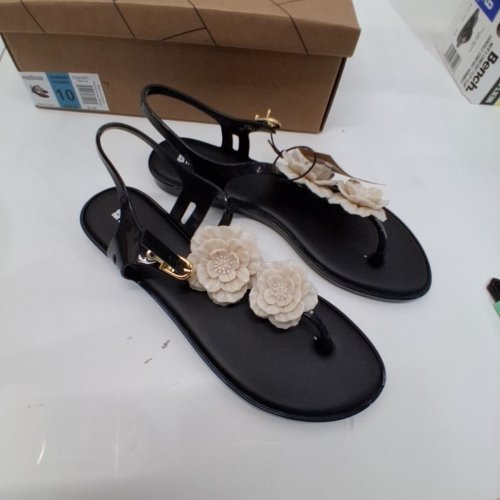 WOMEN'S MELISSA SOLAR SPRINGTIME SANDAL - SIZE 10 - BLACK (STYLE: 1984148) image 3