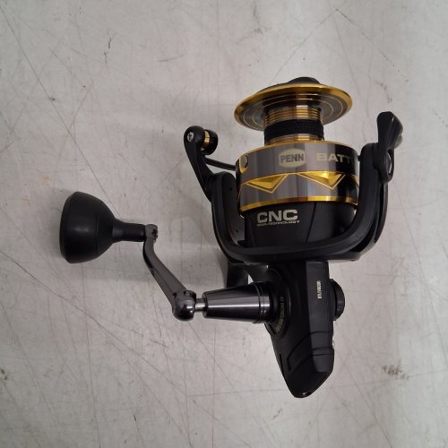 PENN SPINNING IV FISHING REEL - AMBIDEXTROUS - 6000 STANDARD - 5.2:1 - BLACK/GOLD (MODEL: BTLIV6000) image 4
