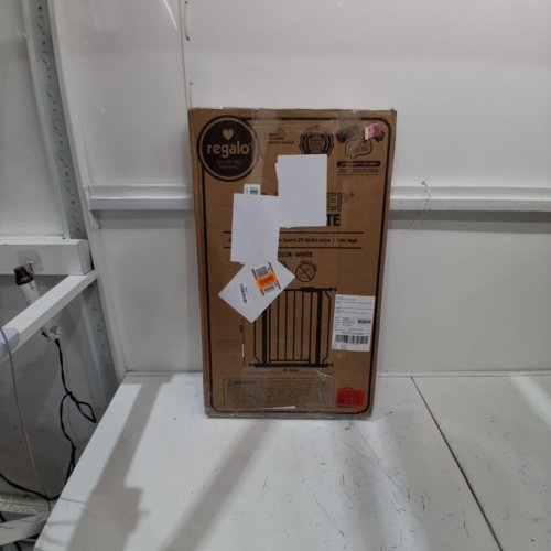 REGALO EASY STEP SAFETY GATE - 29"- 38.5" - WHITE (MODEL : 1160-DS) image 3