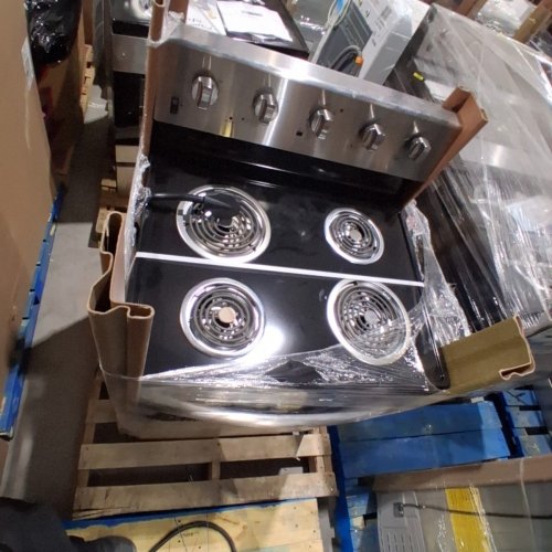 ELEMENT ELECTRIC RANGE WITH ADJUSTABLE OVEN RACK - 5.0 CU. FT - 30" - STAINLESS STEEL / BLACK (MODEL:EECR34MES-CA) image 5