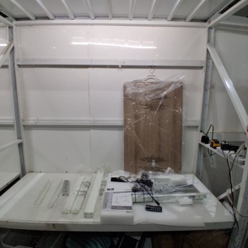 SHW 40" ELECTRIC HEIGHT ADJUSTABLE STANDING DESK WITH ACCESSORIES - WHITE (MODEL: OD-91B#VM14) image 3