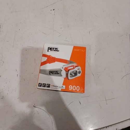 PETZL REACTIVE LIGHTING SWIFT RL LIGHT-WEIGHT HEADLAMP - 900 LUMEN - GREY/BLACK - (MODEL: E095BA00) image 2