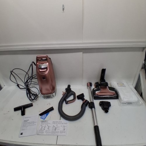 KENMORE INTUITION BAGGED UPRIGHT VACUUM, WITH ATTACHMENTS AND BAGS - ROSE GOLD (MODEL: BU4050) image 3