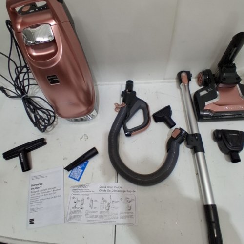 KENMORE INTUITION BAGGED UPRIGHT VACUUM, WITH ATTACHMENTS AND BAGS - ROSE GOLD (MODEL: BU4050) image 4