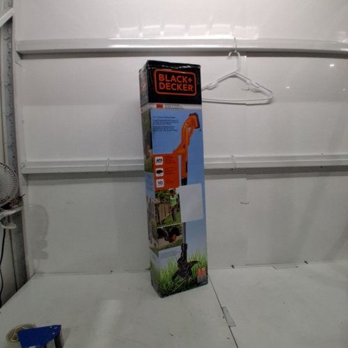 BLACK+DECKER CORDLESS STRING TRIMMER/EDGER WITH BATTERY - 10" - 20V - BLACK/ORANGE (MODEL: LST201) image 4
