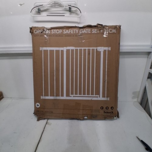 HAUCK OPEN N STOP FIT BABY & PET SAFETY GATE - 37.8"-39.8" - WHITE (MODEL: 597231) image 5
