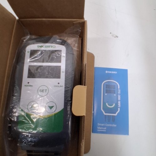 INKBIRD WIFI TEMPERATURE CONTROLLER WIRELESS HEATING AND COOLING OUTLET - PRE WIRED PLUG DIGITAL THERMOSTAT FOR REPTILES (MODEL: ITC-308-WIFI) image 2