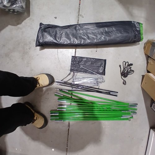 NAPIER BACKROADZ SUV TENT BLACK & LIMEGREEN (MODEL: 19100) image 3