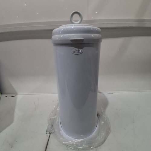 UBBI STAINLESS STEEL DIAPER PAIL WITH LOCK - 13 GAL - WHITE (MODEL: 10114N) image 3