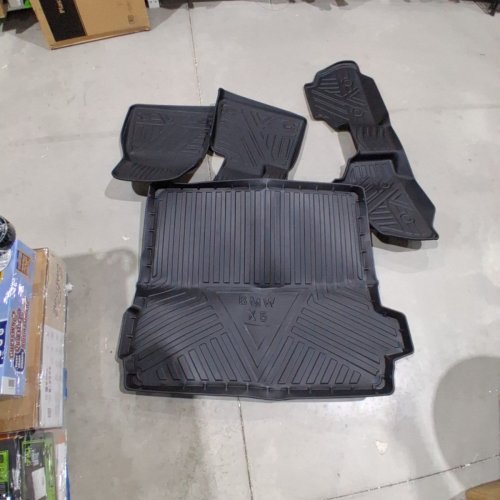4PC WESHYIGO FLOOR MATS & CARGO LINER - FIT FOR 2019-2026 BMW X5 - BLACK image 3