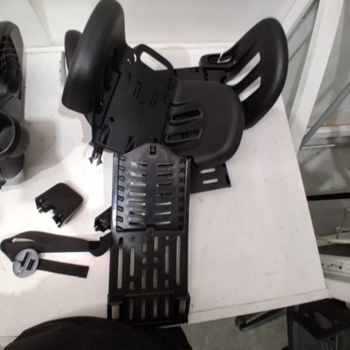 EVENFLO GO TIME LX BOOSTER CAR SEAT - 28.2" X 15.5" X 19.5" - 40-120 LBS CAPACITY - CHARDON BLACK (MODEL: 35012415C) image 5