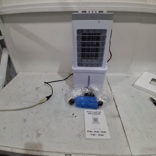 PORTABLE 4-IN-1 AIR CONDITIONER WITH ICEPACKS & 3 SPEEDS- 12L TANK - 65W - WHITE/BLACK (MODEL: GDS-620) image 3
