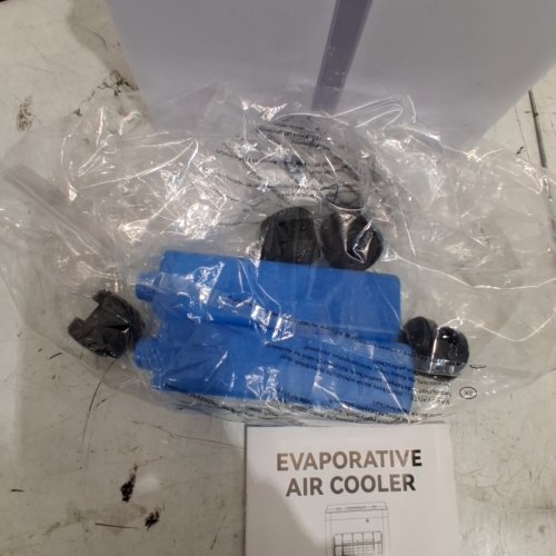 PORTABLE 4-IN-1 AIR CONDITIONER WITH ICEPACKS & 3 SPEEDS- 12L TANK - 65W - WHITE/BLACK (MODEL: GDS-620) image 4