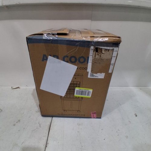 PORTABLE 4-IN-1 AIR CONDITIONER WITH ICEPACKS & 3 SPEEDS- 12L TANK - 65W - WHITE/BLACK (MODEL: GDS-620) image 6