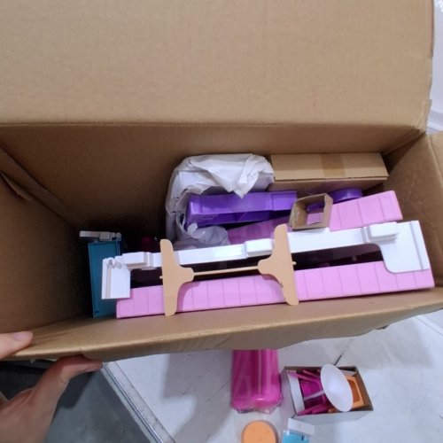 BARBIE MALIBU DOLL DREAM HOUSE WITH 25+ ACCESSORIES - PINK (MODEL: FXG57) image 2