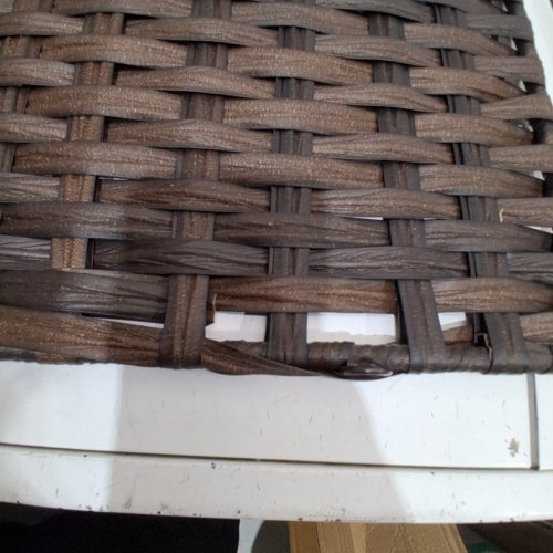 HAND-WOVEN RATTAN WICKER LAUNDRY HAMPER WITH WASHING BAGS - 132 LITRES - DARK BROWN (MODEL: XHLH-01-NL) image 7