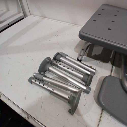 MEDLINE TRANSFER BENCH WITH BACK, KNOCKDOWN - GREY (MODEL:MDS86960KDMGH) image 3