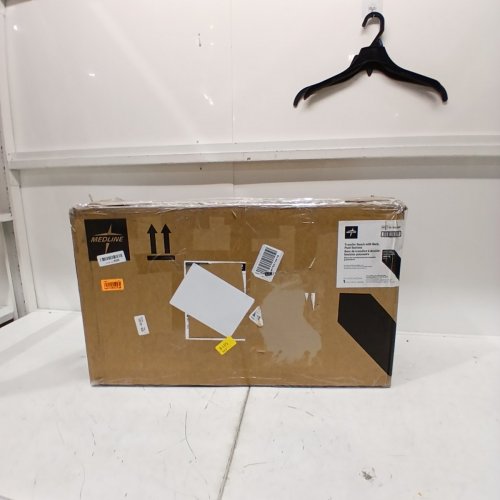 MEDLINE TRANSFER BENCH WITH BACK, KNOCKDOWN - GREY (MODEL:MDS86960KDMGH) image 4