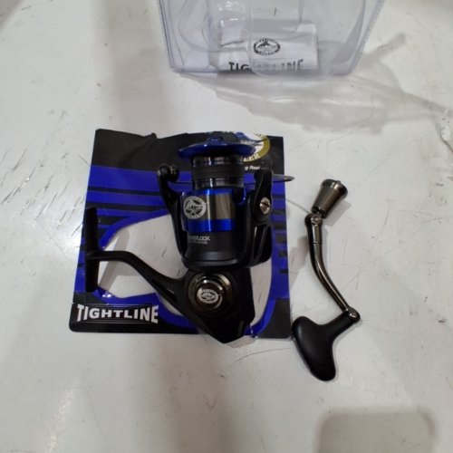 OFFSHORE ANGLER TIGHTLINE BAITFEEDER SPINNING REEL - 5000 SIZE - BLUE / BLACK image 3