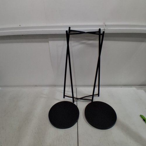 AMAZON BASICS 2-TIER PLANT STAND - 23" - BLACK (MODEL: WK140520) image 3