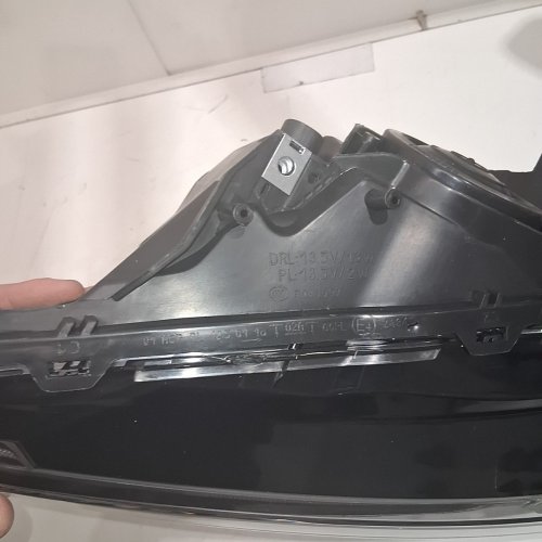 DRIVER SIDE REPLACEMENT HEADLIGHT WITH LED DRL PROJECTOR - FITS 17-19 FORD FUSION - (MODEL: 20151290090296) image 4