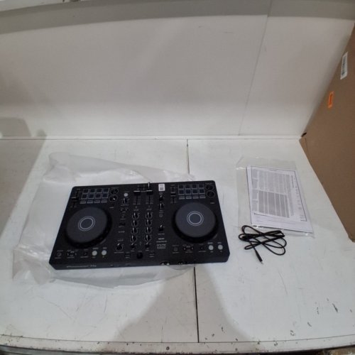 PIONEER DJ CONTROLLER TABLE - 9 V, 3A - BLACK (MODEL: DDJ-FLX4) image 3