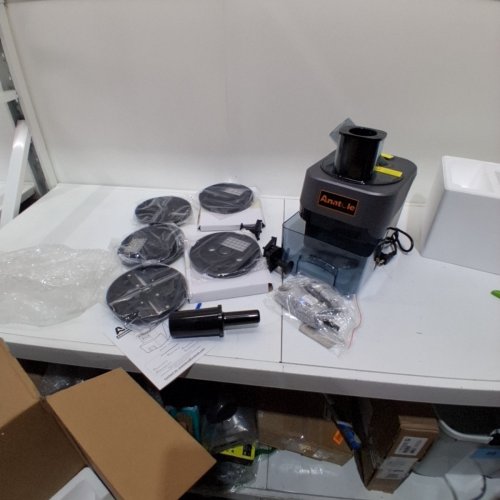 6-IN-1 ANATOLE COMMERCIAL FOOD PROCESSOR - 110 V, 100W - BLACK (MODEL: CFP-2) image 4