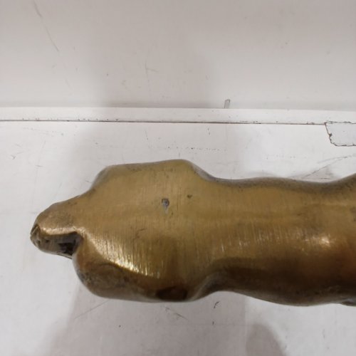 HEARTH & HAND DECORATIVE METAL HORSE FIGURINE - 8" - GOLD image 4