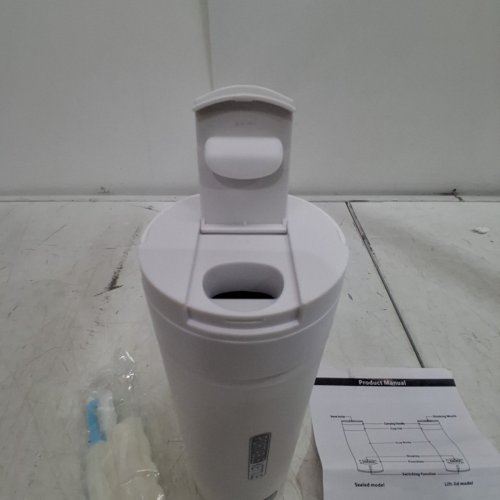 TRAVEL KETTLE PORTABLE ELECTRIC KETTLE - 450ML - 300W - 120V - WHITE (MODEL: SY-618) image 5