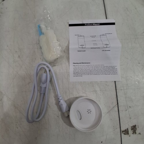 TRAVEL KETTLE PORTABLE ELECTRIC KETTLE - 450ML - 300W - 120V - WHITE (MODEL: SY-618) image 6