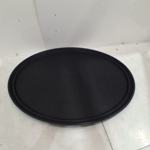 NEW STAR FOODSERVICE NON-SLIP OVAL FOOD TRAY - 24" X 29" - BLACK (MODEL: 25576) image 2