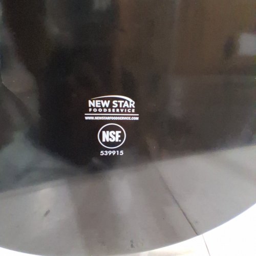 NEW STAR FOODSERVICE NON-SLIP OVAL FOOD TRAY - 24" X 29" - BLACK (MODEL: 25576) image 3